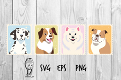 Dog stamp sign , cute animal Product Image 1