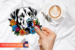 Dog Sticker, Dog Cartoon Sticker, Animal Sticker Product Image 1