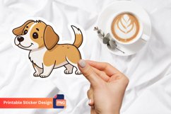 Dog Sticker, Animal Sticker, Puppy Sticker, Pet Sticker Product Image 1