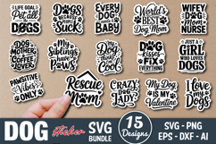 Dog Mega SVG Bundle, Funny Dog Quotes SVG Designs Product Image 4