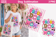 Dog Mom Quote | Dog Lover Sublimation Product Image 1
