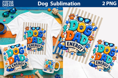 Funny Dog Stripes Background Bundle | Dog Quotes Sublimation Product Image 30