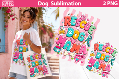 Funny Dog Stripes Background Bundle | Dog Quotes Sublimation Product Image 17