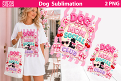 Funny Dog Stripes Background Bundle | Dog Quotes Sublimation Product Image 7