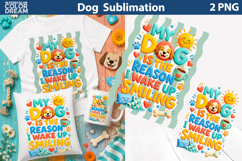 Funny Dog Quote Clipart | Playful Typography Sublimation Product Image 1