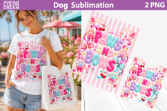 Funny Dog Stripes Background Bundle | Dog Quotes Sublimation Product Image 8