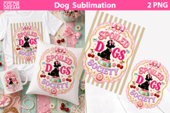 Funny Dog Quote Clipart | Playful Typography Sublimation Product Image 1