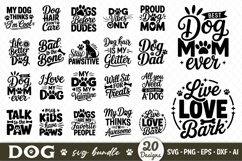 Dog Mega SVG Bundle, Funny Dog Quotes SVG Designs Product Image 2