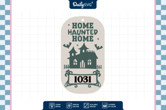 Haunted House Halloween Keychain SVG Product Image 2