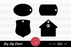 Dog Tags Cut Files Product Image 1