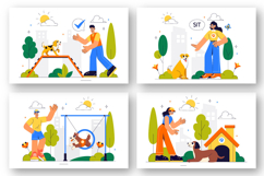 10 Dog Training Playground Illustration Product Image 2
