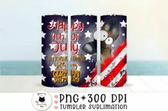 german shepherd dog wrap for skinny tumblers shown on a beach background