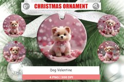 Christmas Ornaments Dog Valentine Product Image 1
