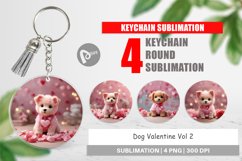 Keychain Dog Valentine Product Image 1
