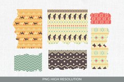 Dog Vintage Pattern Torn Paper Product Image 1