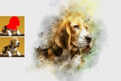 Dog Watercolor Painting Product Image 4