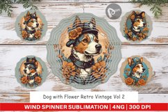 Wind Spinner Steampunk Dog Product Image 1