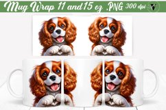 Mug wrap | Dog Mug | Spaniel Product Image 1