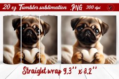 Tumbler wrap | Dog | Dog tumbler Product Image 1