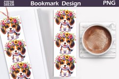 Dog Bookmark | Beagle Bookmark Printable Product Image 1