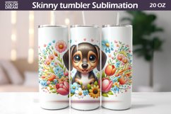 Dog Tumbler Sublimation | Dachshund Tumbler Product Image 1