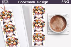 Dog Bookmark | Collie Bookmark Printable Product Image 1