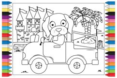 coloring animal cartoon for kids Product Image 1