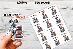 Funny dog stickers printable | Printable dog book stickers Product Image 1
