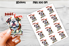 Funny dog stickers printable | Printable dog book stickers Product Image 1