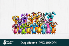 Funny dog clipart PNG | Cute animal sublimation | Pet lover Product Image 1