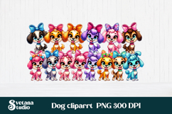 Funny dog clipart PNG | Cute animal sublimation | Pet lover Product Image 1