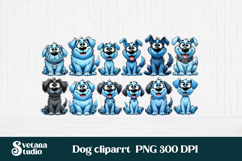 Funny dog clipart PNG | Cute animal sublimation | Pet lover Product Image 1
