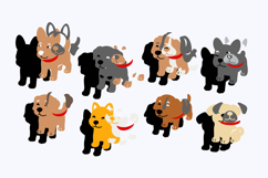 Cute Dogs Elements 3D SVG Product Image 3