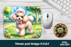 Dog mouse pad | Animal mousepad wrap sublimation Product Image 2