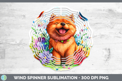 GorgeousDogs 01 Adorable Wind Spinner design.