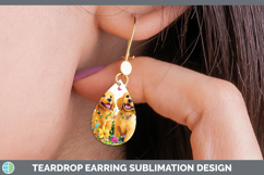 GorgeousDogs 01 Adorable Teardrop Earrings design.