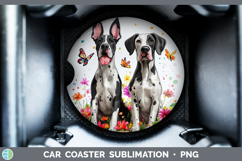 GorgeousDogs 01 Adorable Car Coaster design.