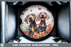 GorgeousDogs 01 Adorable Car Coaster design.