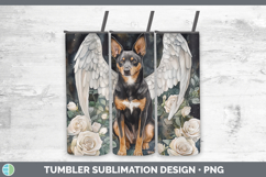 GorgeousDogs 01 Angel Tumbler design.