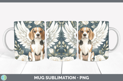 GorgeousDogs 01 Angel Mug Wrap design.