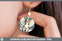 GorgeousDogs 01 Angel Round Earrings design.