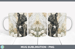 GorgeousDogs 01 Angel Mug Wrap design.