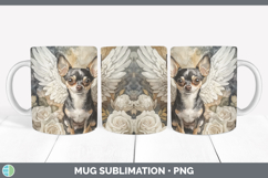 GorgeousDogs 01 Angel Mug Wrap design.