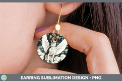 GorgeousDogs 01 Angel Round Earrings design.