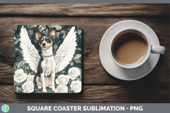 GorgeousDogs 01 Angel Square Coaster design.