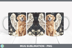 GorgeousDogs 01 Angel Mug Wrap design.