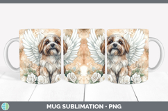 GorgeousDogs 01 Angel Mug Wrap design.