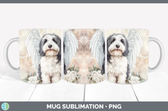 GorgeousDogs 01 Angel Mug Wrap design.