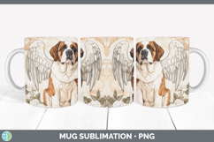 GorgeousDogs 01 Angel Mug Wrap design.