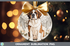 GorgeousDogs 01 Angel Ornament design.